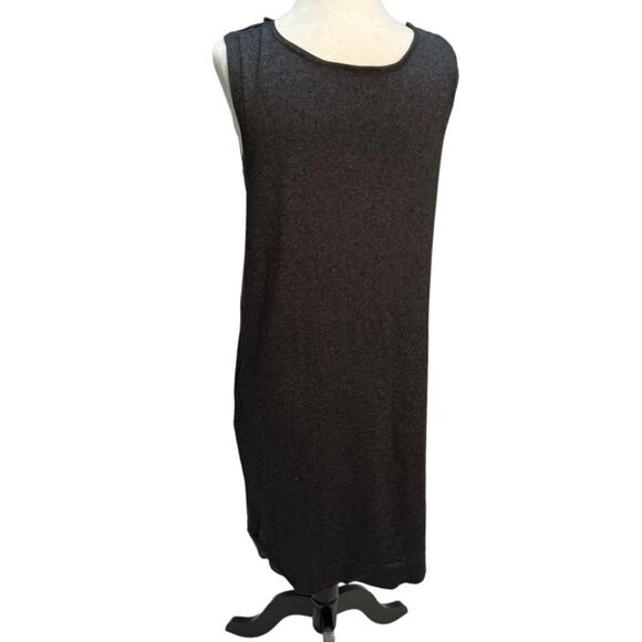 MEXX Grey Sleelveless Dress Reversible Knit Size S - Picture 3 of 10